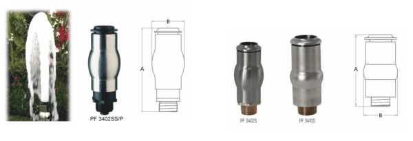 serie spumeggiante inox