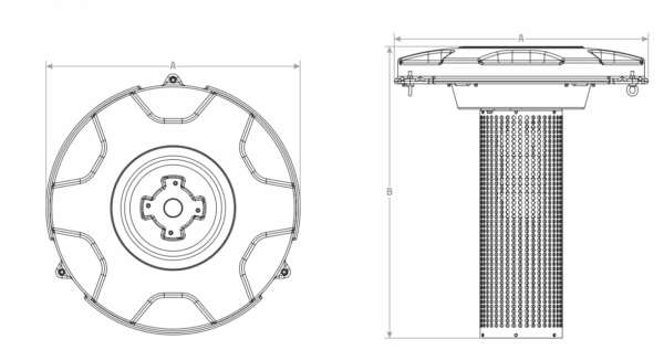 dimensioni fontana galleggiante